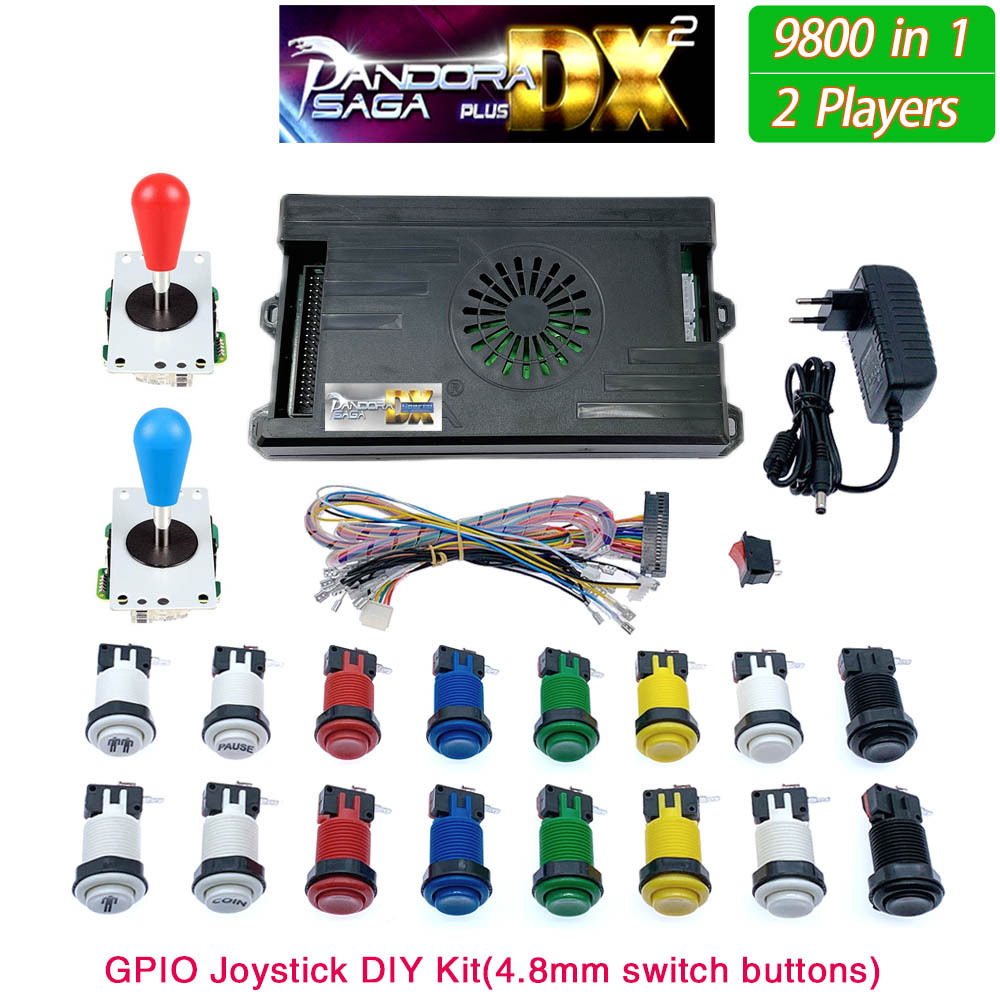Arcade Vibes - Pandora Saga-DIY Arcade Box Kit, 8