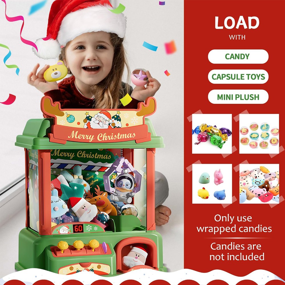 Maquina de Natal para crianças - Arcade Vending & Laundry avaliação e preço