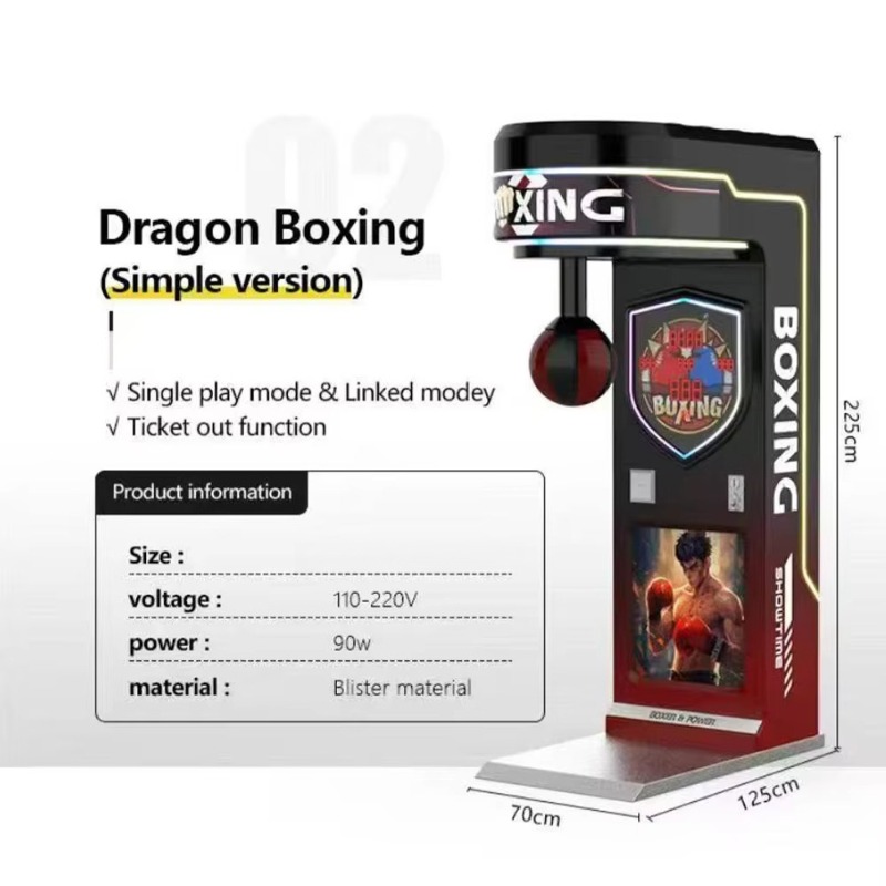 Máquina de Boxe de Venda Diret - Arcade Vending & Laundry avaliação e preço